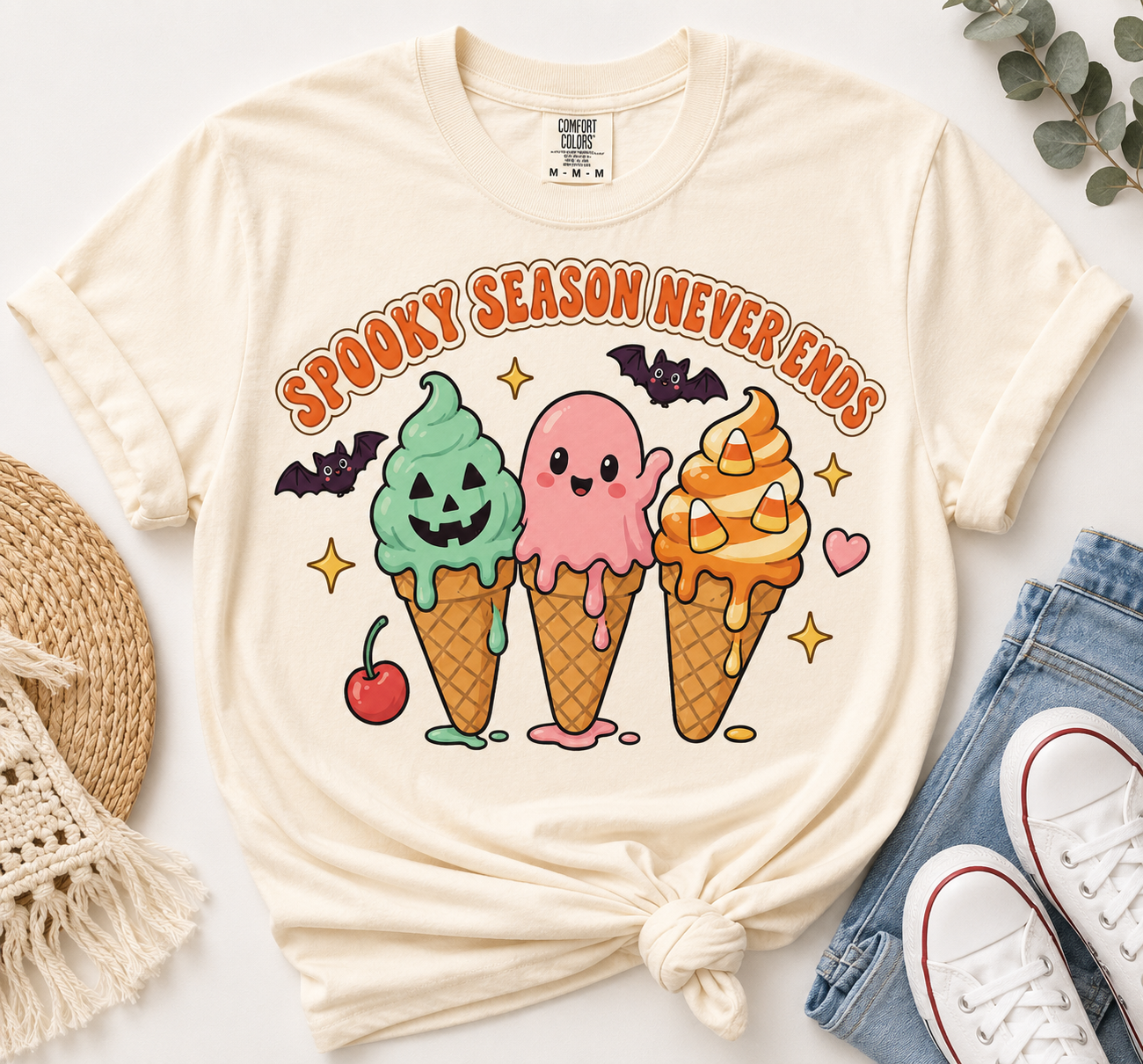 Melting Treat Trio Shirt | Summerween Ice Cream Tee