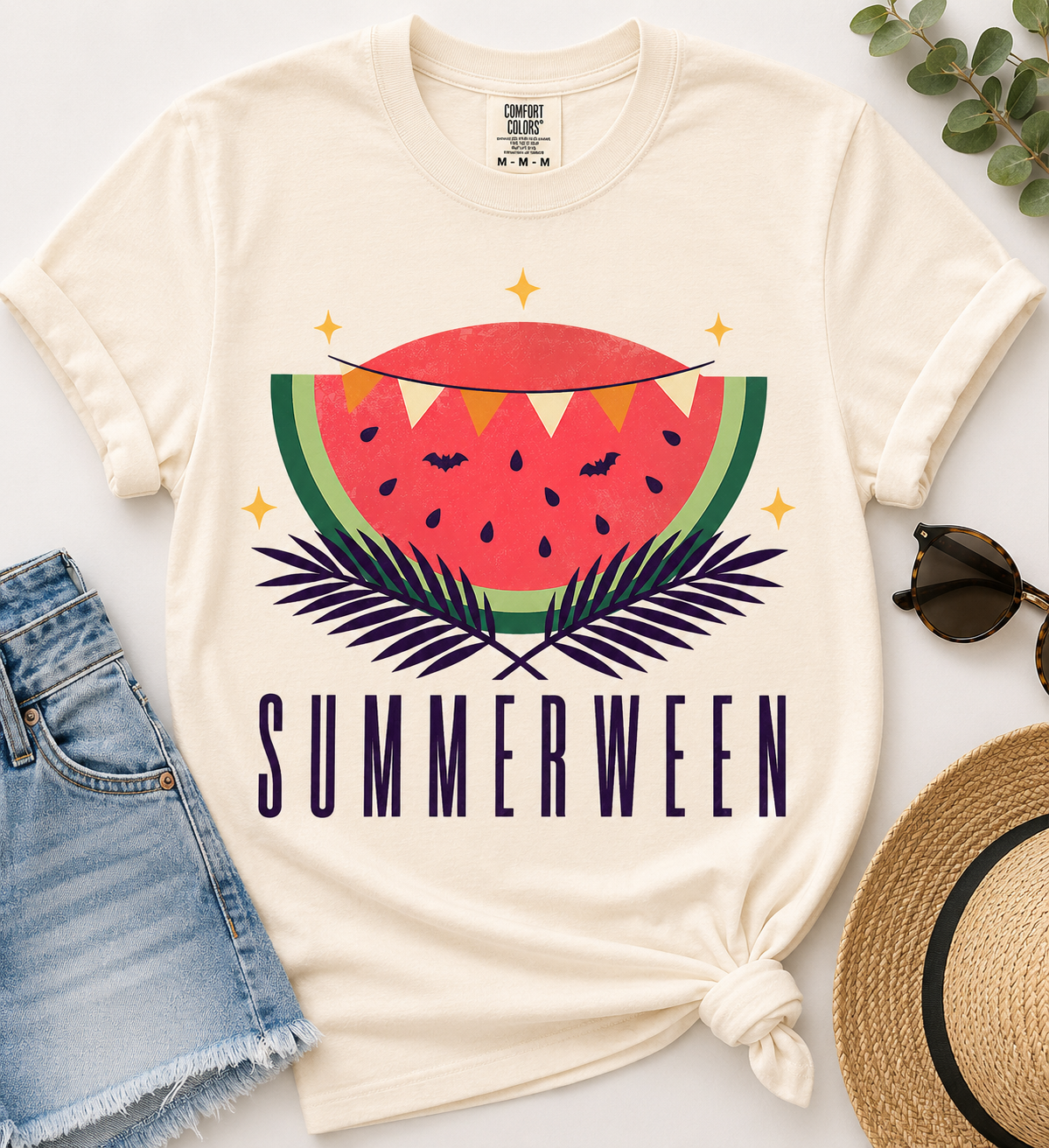 Watermelon Moon Rise Shirt | Summerween Graphic Tee