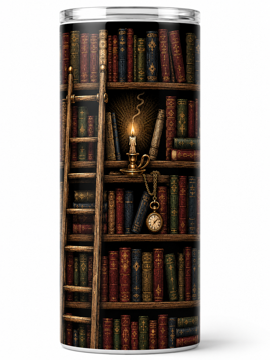 Antique Library Tumbler — Seconds