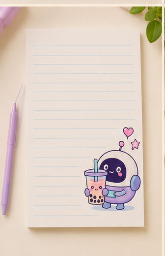 Lofi Notes Notepad