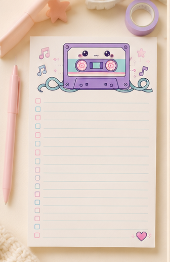Lofi Notes Notepad
