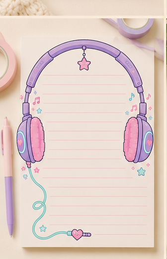 Lofi Notes Notepad