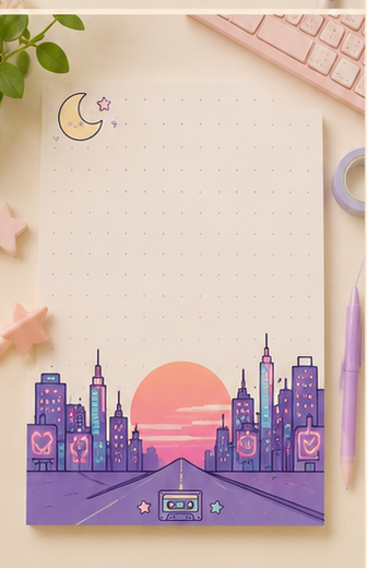 Lofi Notes Notepad